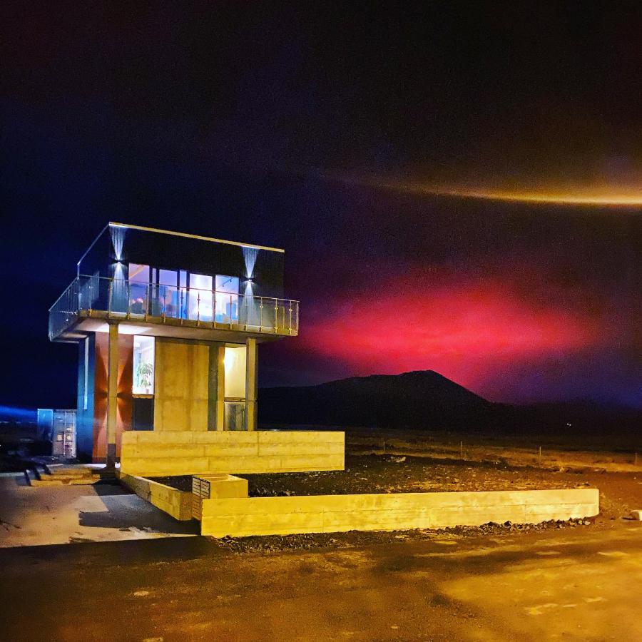 Converted Water Tower Grindavík Екстериор снимка